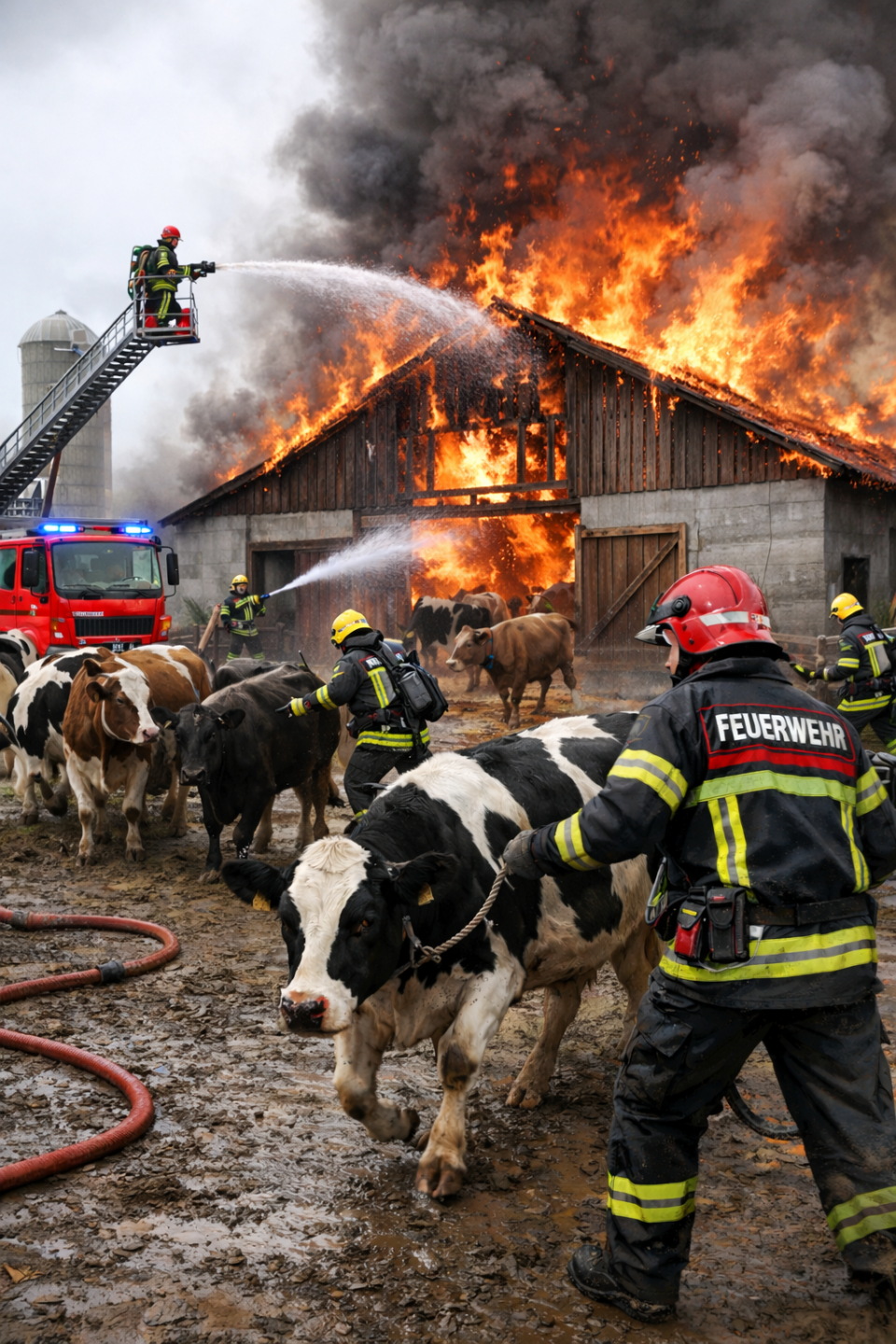 RVZH Büllingen-St. Vith und LSZ: Studientag Brandschutz auf dem Betrieb