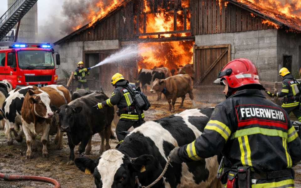 RVZH Büllingen-St. Vith und LSZ: Studientag Brandschutz auf dem Betrieb